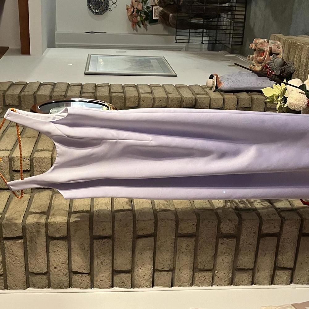 VINTAGE Lavender Ever Beauty Dress + Shawl